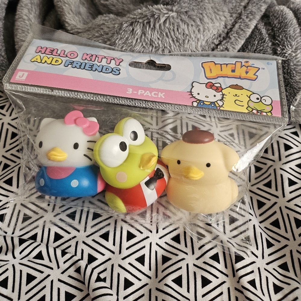🆕️ Hello Kitty and Friends Rubber Duckies Collectible